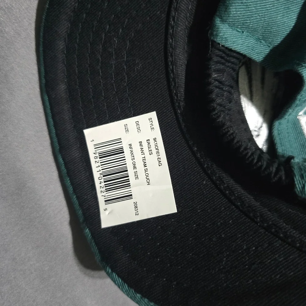 Nike & NFL Philadelphia Eagles Hats Infant OS Green Black Bucket & Baseball Cap